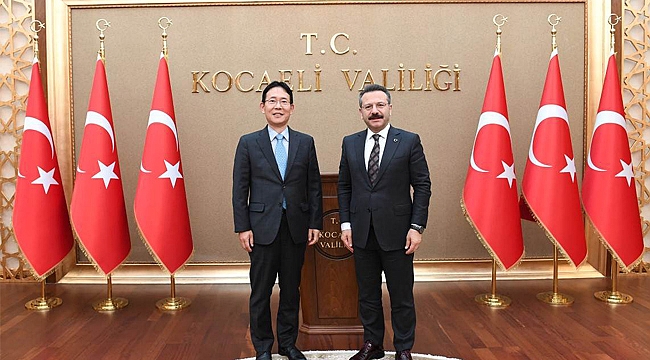 Vali Aksoy'a Koreli misafir
