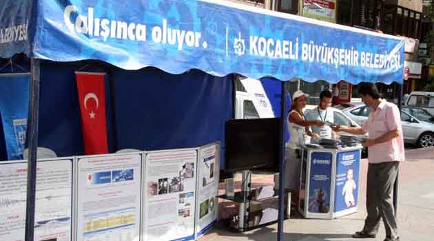 17 Ağustos için stant açılıyor