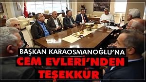 Kocaelili Cemevleri, Karaosmanoğlu'nu ziyaret etti