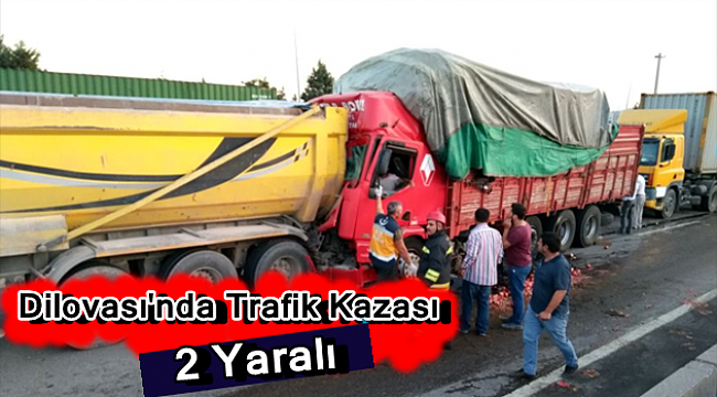 Dilovası'nda trafik kazası