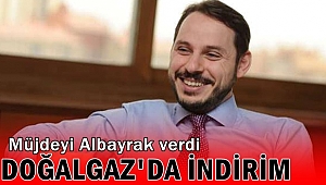 Doğalgazda indirim