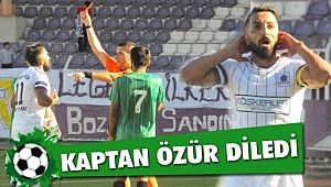 Kaptan özür diledi