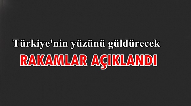 O rakamlar açıklandı