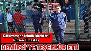 Rıdvan Hoca'dan Demirci'ye Teşekkür