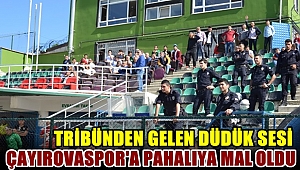 Tribünden Gelen Düdük Sesi Çayırovaspor'a Pahalıya Mal Oldu