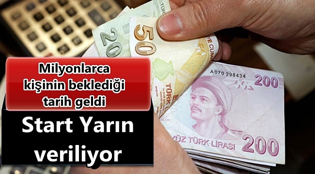Yarın başlıyor