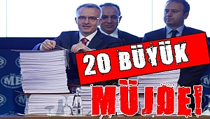 20 büyük müjde!