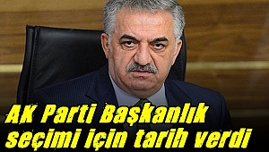 AK Parti Başkanlık seçimi için tarih verdi