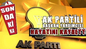 Ak Partili Başkan Yardımcısı hayatını kaybetti