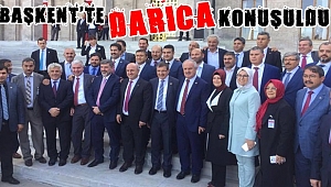 Ankara'da Darıca'yı konuştular