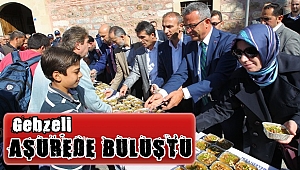 Aşurede buluştular