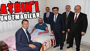 Aydın'ı unutmadılar