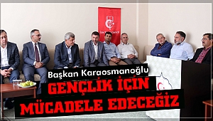 Başkan Karaosmanoğlu, sivil toplum kuruluşlarını ziyaret etti