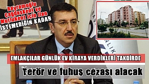 Bu emlakçılar terör ve fuhuş cezası alacaklar