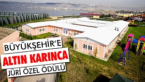 Büyükşehir’e Altın Karınca Jüri Özel Ödülü