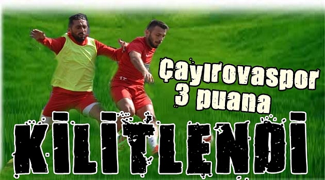 Çayırova 3 Puana Kilitlendi