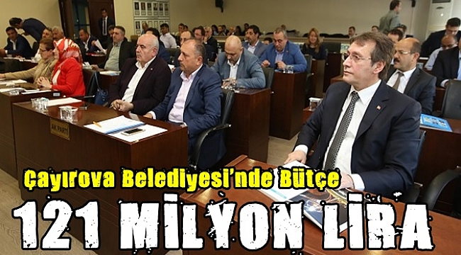 Çayırova Belediyesi'ne 121 Milyon Bütçe