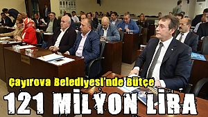Çayırova Belediyesi'ne 121 Milyon Bütçe