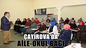 Çayırova'da aile okul bağı