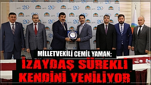 Cemil Yaman İzaydaş’ı ziyaret etti