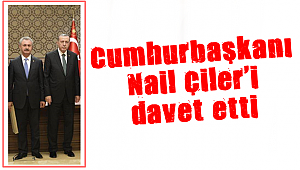 Çiler, Erdoğan'a gitti