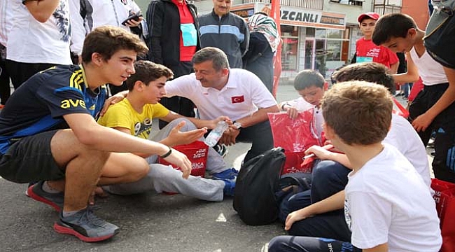 Darıca Maratonda tek yürek oldu