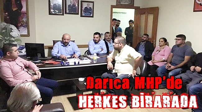 Darıca MHP'de Azerili toplantı