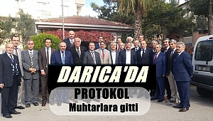 Darıca Protokolü muhtarla gitti