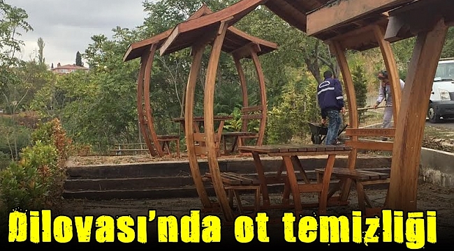 Dilovası’nda otlar temizleniyor
