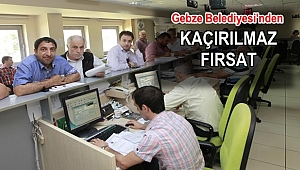 Gebze Belediyesi'nden yapılandırma fırsatı