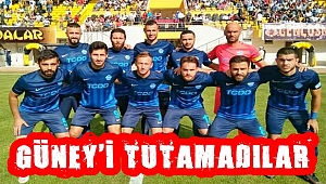 Güney'i tutamadılar