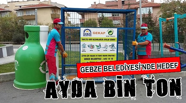 Hedef Bin Ton Ambalaj Atığı