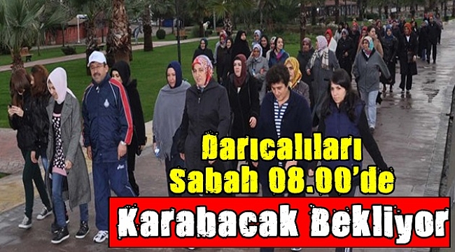 Karabacak'la spora devam