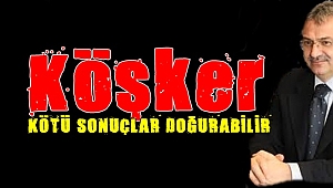 Köşker, Mersin'de konuştu