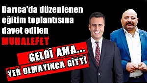 Muhalefete gereken ilgi gösterilmedi