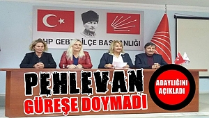 Pehlevan adaylığını açıkladı