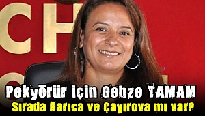 Pekyörür için Gebze tamam, sırada Darıca ve Çayırova mı var?