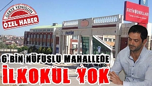 Piri Reis Mahallesi Sakinleri, "İlkokulumuz yok"