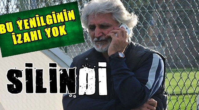 Silin gider!