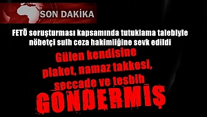 Son dakika...Tutuklama istendi