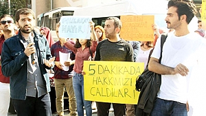 Sorular adayları çileden çıkarttı