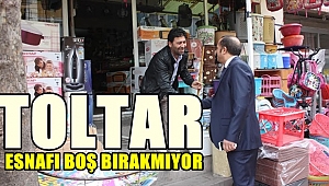Toltar esnafla iç içe
