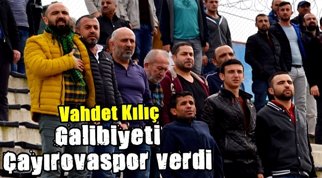 Vahdet Kılıç, "Kazanabilirdik"