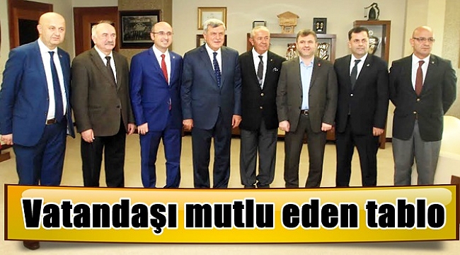 Vatandaşı mutlu eden tablo
