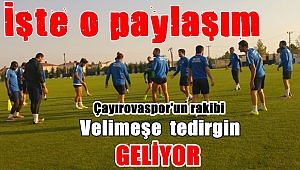 Velimeşe, Çayırovaspor'dan fena çekiniyor