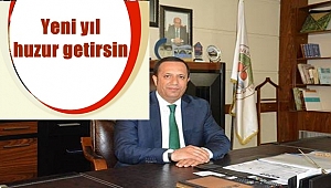 Yeni yıl huzur getirsin