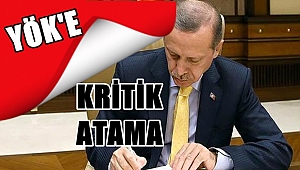 YÖK'e kritik atama!