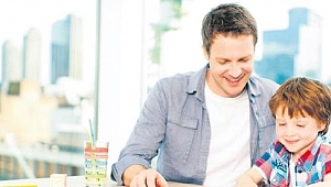 Babaya yarım gün mesai.