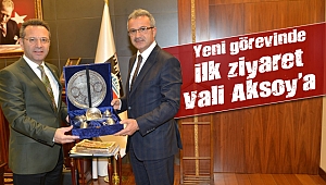 Başkan Köşker Diyarbakır’da ilk ziyaret Vali Aksoy’a