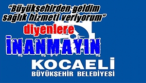 "Büyükşehirden geliyorum" diyerek para isteyenlere inanmayın!